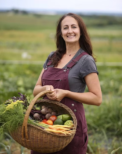 Justyna Miranda, founder of City Girl Farming