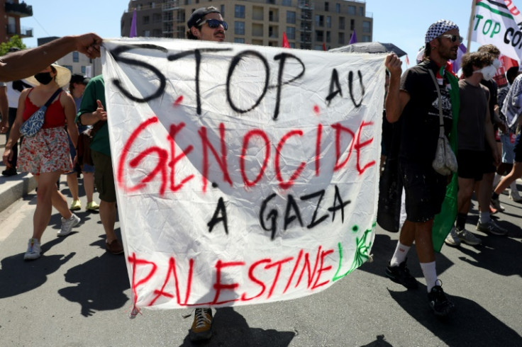 The air show has been at the centre of a row over the presence of Israeli firms