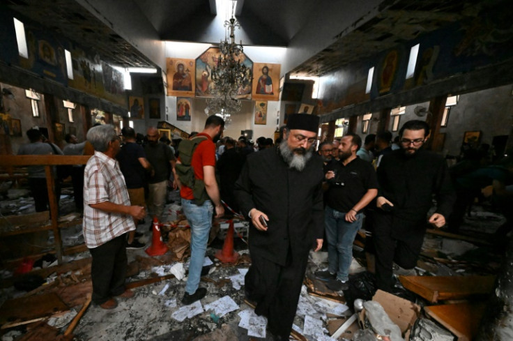 Syria's foreign ministry described the attack as 'a desperate attempt to undermine national coexistence'