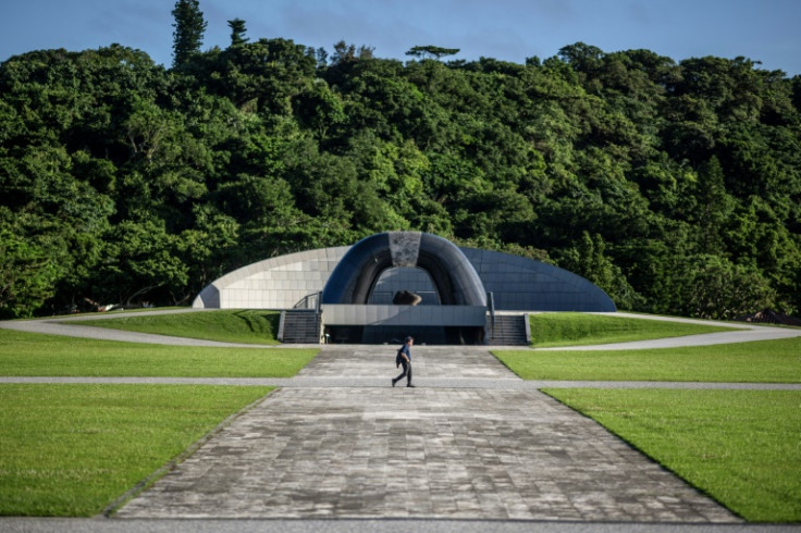 The Okinawa Peace Memorial Park commemorates the Battle of Okinawa during World War II, in Itoman city, Okinawa Prefecture