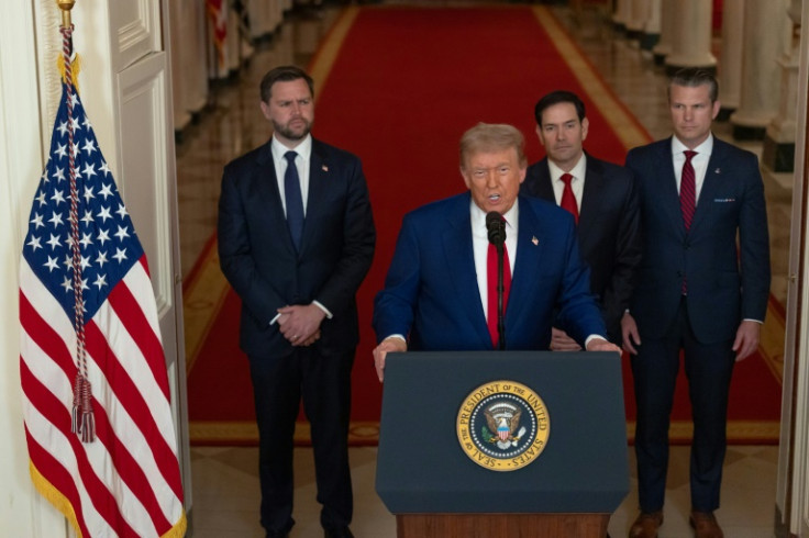 US President Donald Trump's announcement of US strikes on three Iranian nuclear facilities has divided his MAGA movement