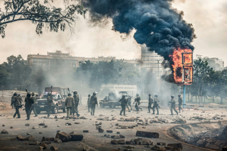 Kenya security forces had running battles with protesters in Nairobi