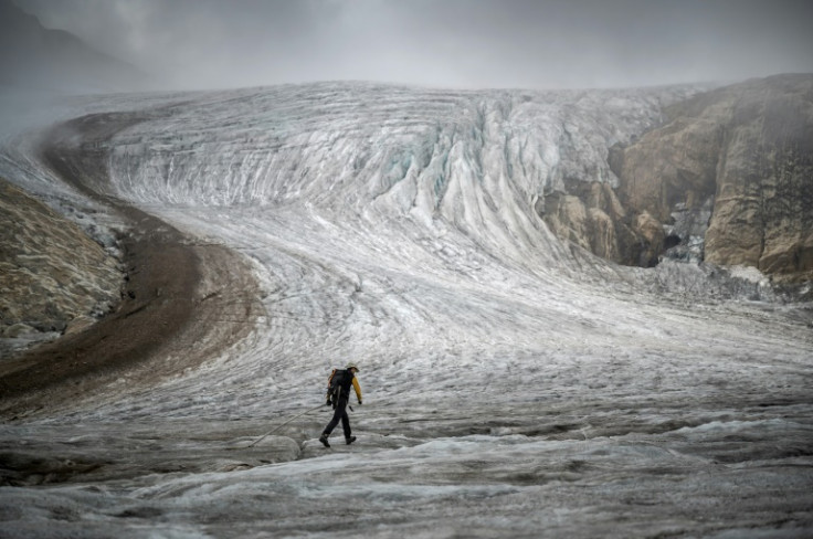 'From now on all melt that occurs on glaciers until October is unsustainable,' says Huss