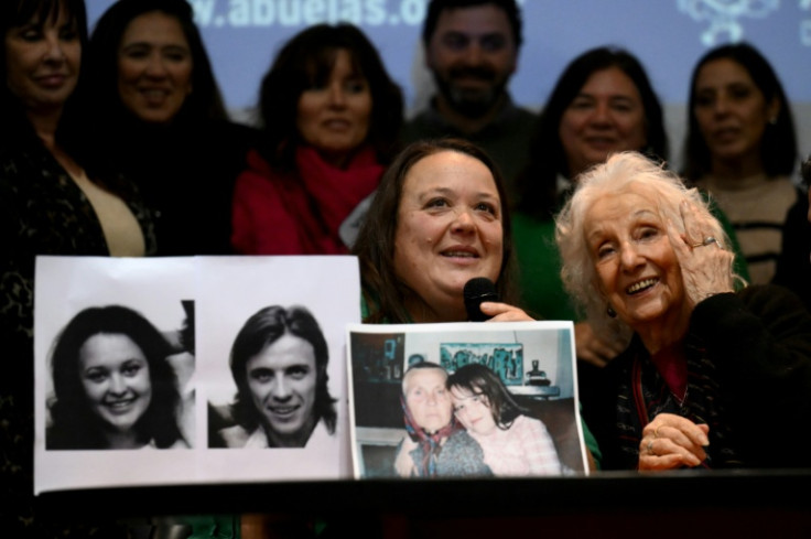 Adriana Metz Romero is the sister or the recently-identified 'Grandchild No. 140', forcibly taken from his mother in 1977