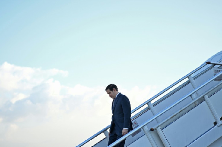 In Malaysia, Rubio said the United States has "no intention of abandoning" the region
