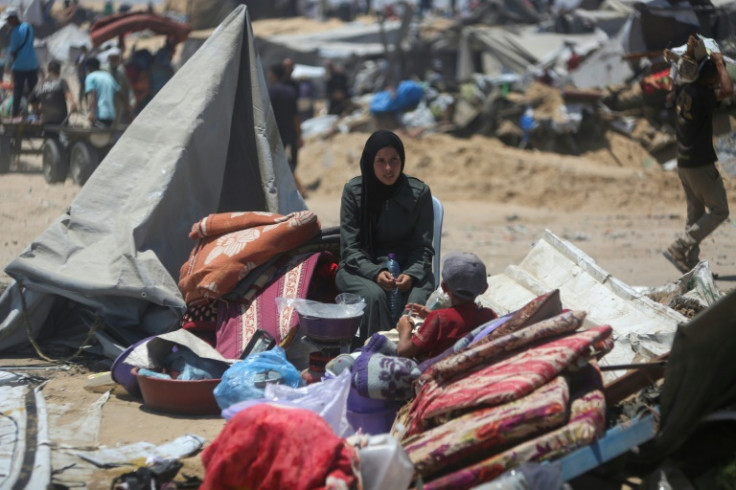 MSF said acute malnutrition levels had reached an 'all-time high' at two of its Gaza Strip facilities