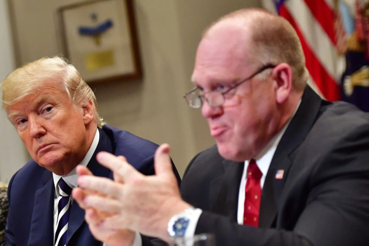 Donald Trump and Tom Homan