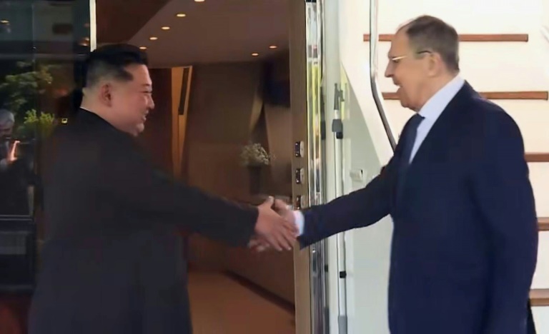 N.Korea's Kim Offers Russia Full Support On Ukraine In Lavrov Talks: KCNA
