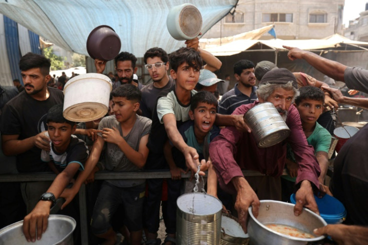 Palestinian militant group Hamas has made the free flow of aid into Gaza a key issue in ceasefire talks