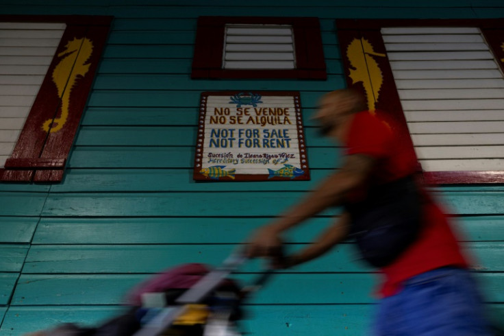 'Not for sale, not for rent,' reads a sign in Cabo Rojo, Puerto Rico, where a planned major development has many residents concerned over rapid gentrification and displacement