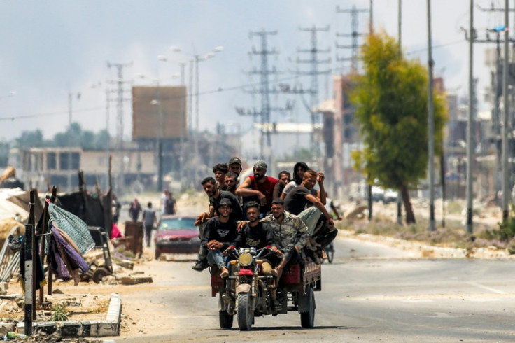 Since the start of the war, nearly all of Gaza's population of more than two million has been displaced at least once