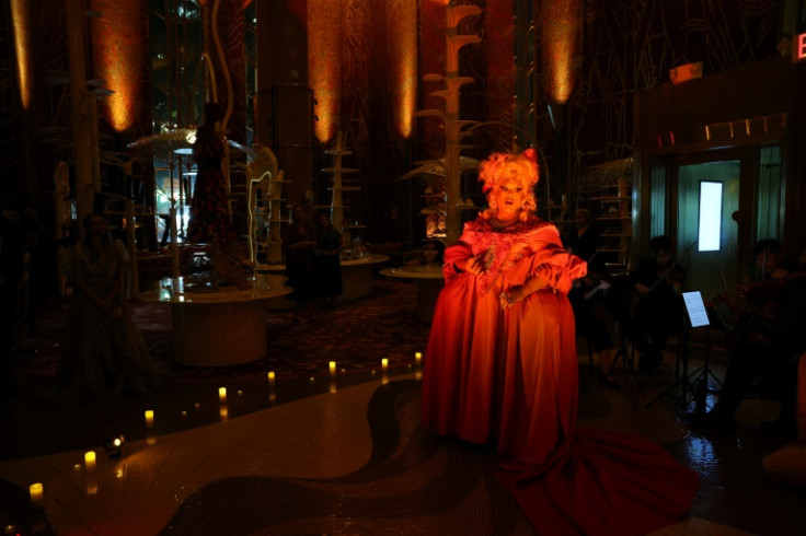 The drag opera artist Creatine Price was the celebrant of a recent so-called "Black Mass" at a night of classical music and performance art in lower Manhattan