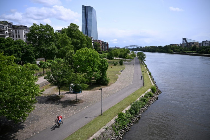The European Central Bank headquarters in Frankfurt am Main