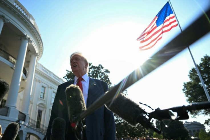 US President Donald Trump says the chances of a trade deal with the European Union are 50/50