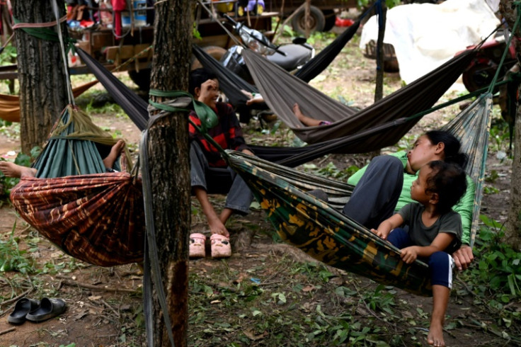 People fled their homes on both sides of the border after the latest violence erupted