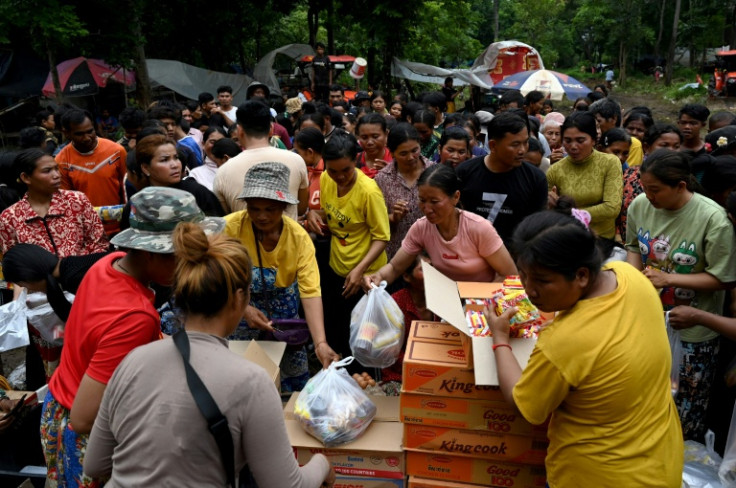 The flare-up of the long-running border feud has driven more than 80,000 Cambodians from their homes