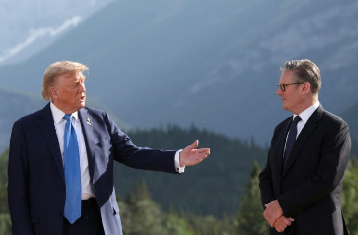 Starmer and Trump are due to discuss Gaza and trade