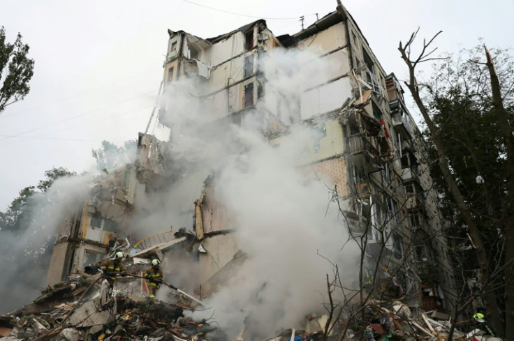 Ukrainian authorities said the latest Russian strikes on Kyiv killed at least six people
