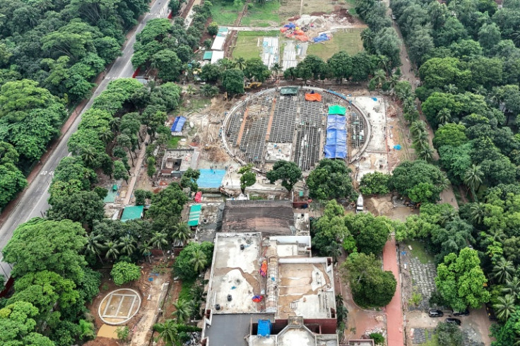 Authorities hope the sprawling Gono Bhaban palace offers a message to the future