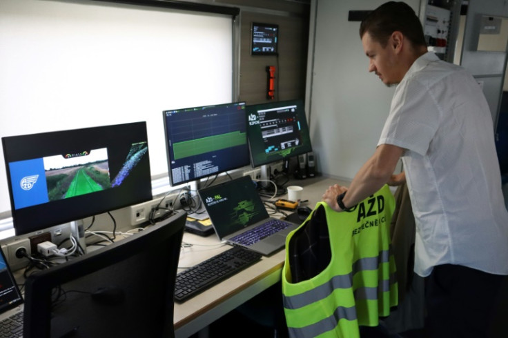 While the train runs autonomously, operators can intervene from a control room