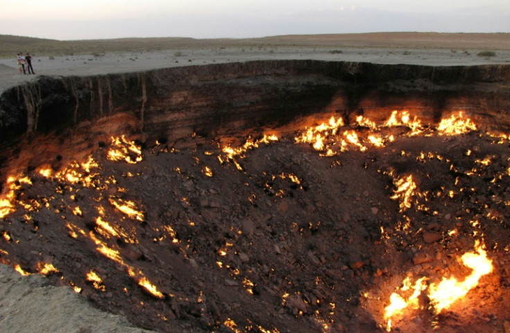 The pit used to be a cauldron of angry flames visible from kilometres away