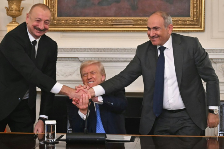 The two former Soviet republics sign a peace deal in Washington to put an end to a decades-long conflict