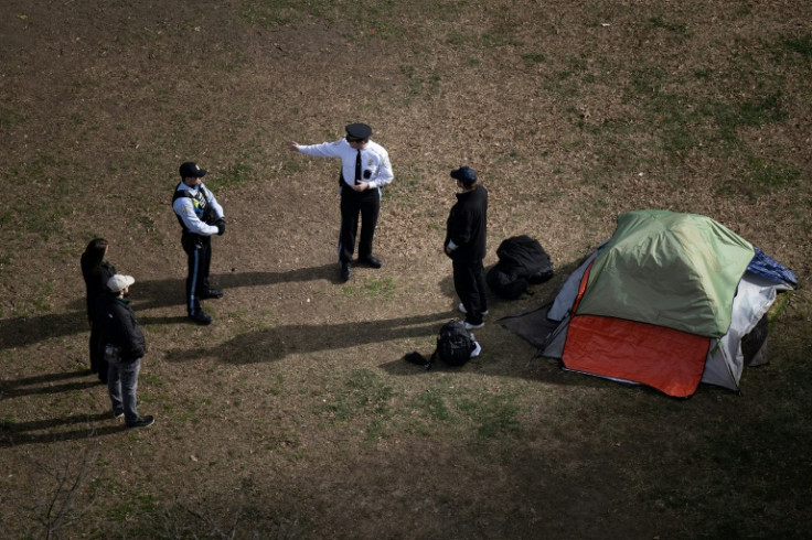 Unhoused people in the US capital Washington are being put under pressure by US President Donald Trump, who has expressed his intent to have them removed from the city