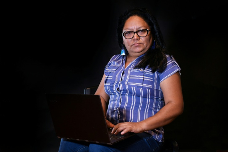 Environmental leader Amalia Lopez fled El Salvador after helping file a legal challenge to new mining rules