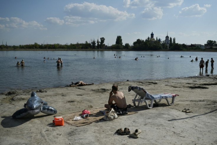 Sloviansk is one of few pockets of relative normality even though it is close to advancing Russian forces