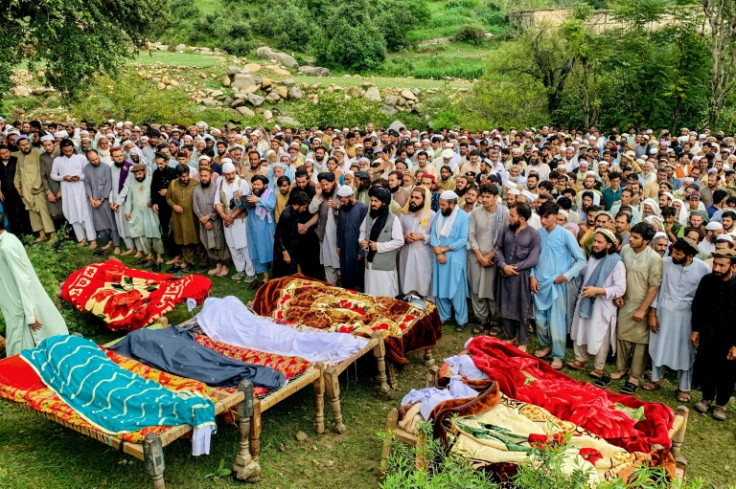 Flash floods have killed more than 300 people in northern Pakistan