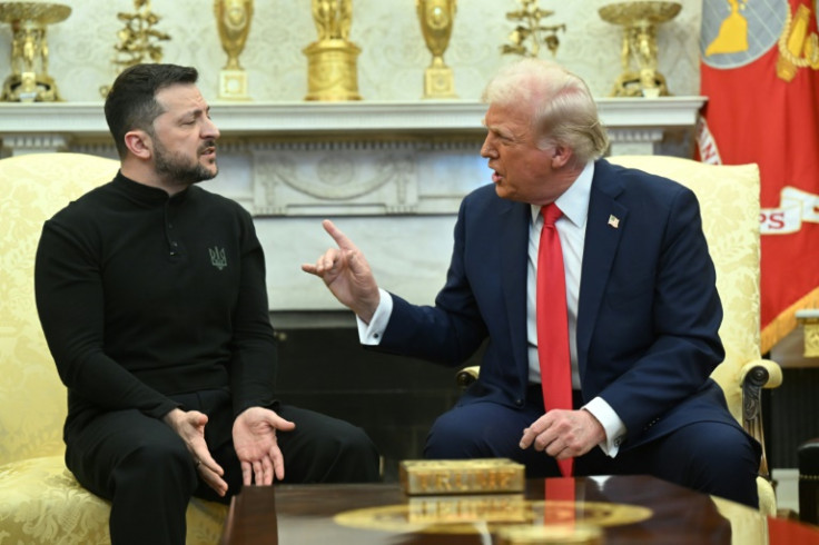 A February 28 meeting between US President Donald Trump (R) and Ukraine's Volodymyr Zelensky (L) saw a spectacular and fiery exchange between the world leaders