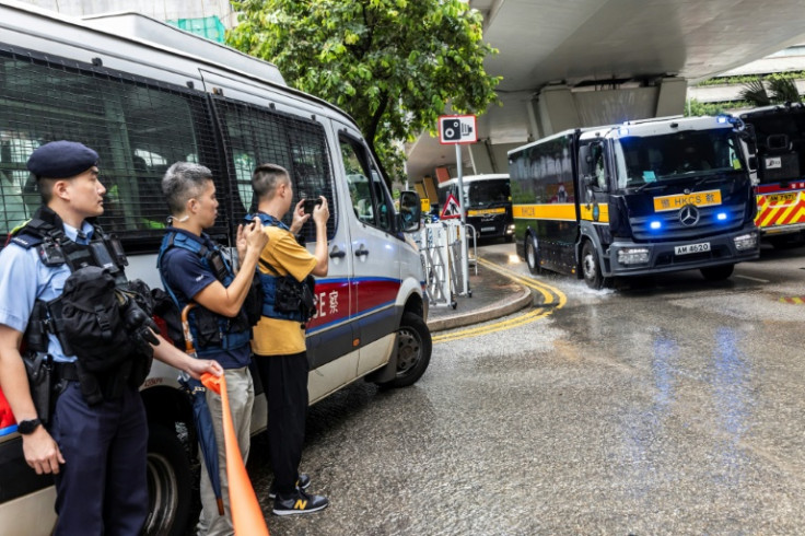 The 77-year-old founder of the Apple Daily newspaper has pleaded not guilty to two counts of foreign collusion