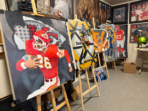 ChrisBrownSportsArt
