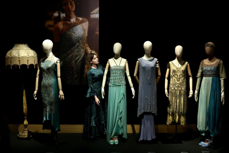 Costumes worn by the cast of British saga Downton Abbey