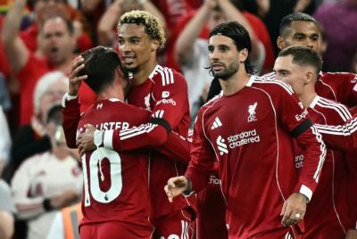 Liverpool's Hugo Ekitike scored on his Premier League debut