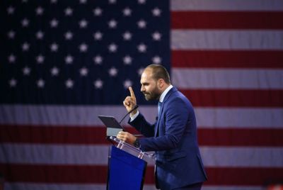 Eduardo Bolsonaro stepped down as a Brazilian congressman for his father in the United States