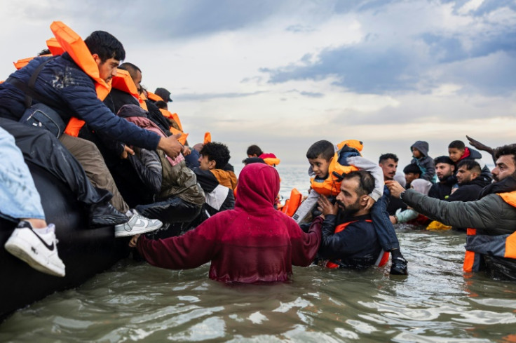 Far-right campaigners have tapped into anger over record numbers of undocumented migrants crossing from France to England
