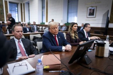 Then former president Donald Trump attended hearings of the civil fraud trial at New York State Supreme Court