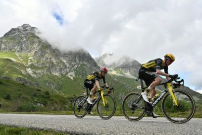 Jonas Vingegaard follows Visma team-mate Matteo Jorgenson through the Alps in the Tour de France and both will be back in the mountains in the Vuelta