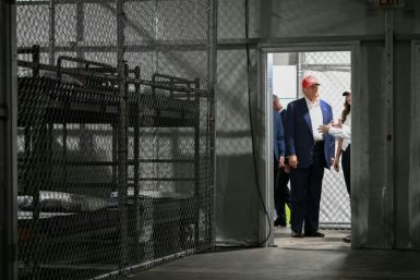 President Donald Trump, who has vowed to deport millions of undocumented migrants, visited the center last month