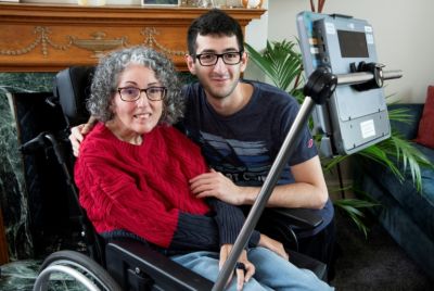 Sarah Ezekiel's son Eric grew up never knowing how his mother had once spoken