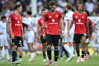 Man Utd were held to a 1-1 draw at Fulham
