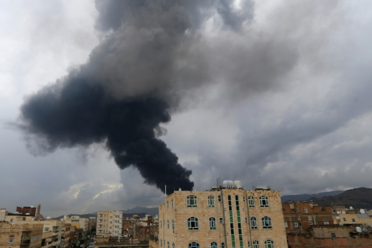 The Israeli army said it had hit a military compound where the presidential palace is located