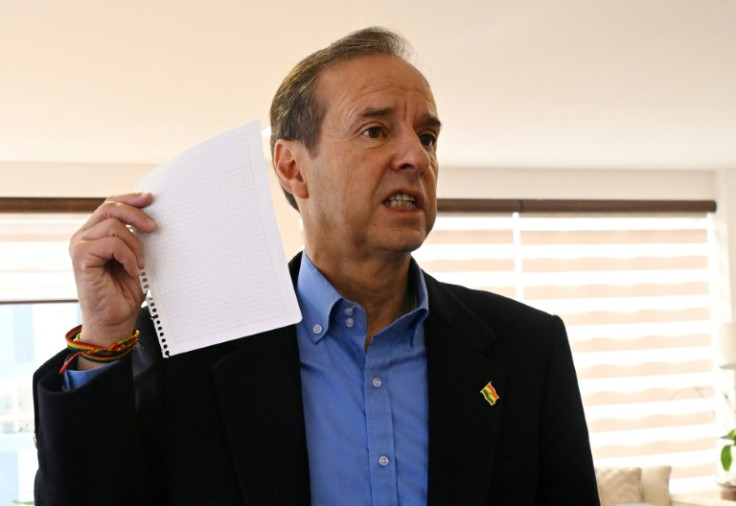Bolivia's former President (2001-2002) and presidential candidate Jorge 'Tuto' Quiroga is bidding to become the country's first right-wing leader in 20 years