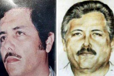 Undated images of drug trafficking leader Ismael 'El Mayo' Zambada, provided by Mexican prosecutors in August 2003