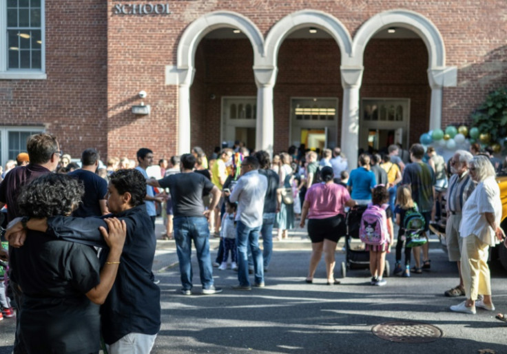 Throughout the city, activists organized chaperone groups, carpools, and patrols amid fears that immigration agents, which have been conducted sweeping raids across the city in recent weeks, could target school campuses
