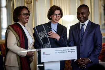 Madagascar and France hailed the moment as 'historic'