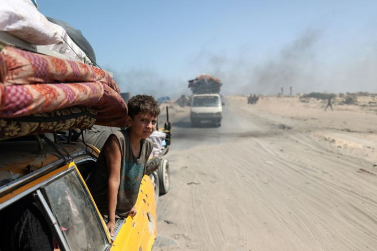 The vast majority of Gaza's population of more than two million people have been displaced at least once during the war