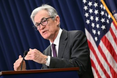 US Federal Reserve chief Jerome Powell in July. Attention is on Friday's release of key US inflation data and the implications for the Fed's interest rate outlook