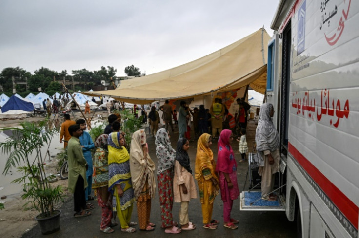 Women displaced by Pakistan's floods can struggle to obtain sanitary pads and pregnancy-related medicines